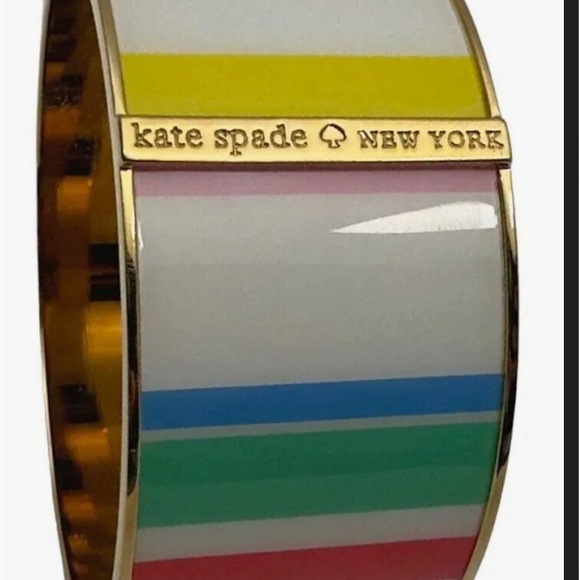 Kate Spade York Stripe Bracelet Bangle - Picture 3 of 9